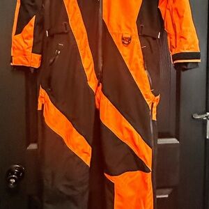 Kids Orange and Black Jacket